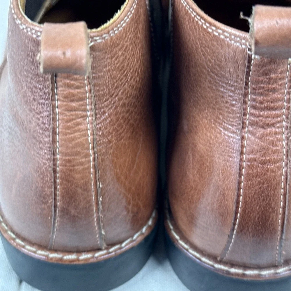 SANDRO Sandro Moscoloni Boots Mens 10. D Casual Chelsea Boot 28003 Brown Leather